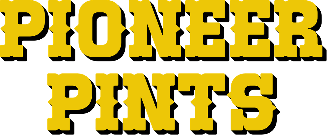 Pioneer Pints Logo, a VW Tap Truck